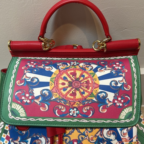 Colorful Designer Women's Backpack - Picture 3 of 8